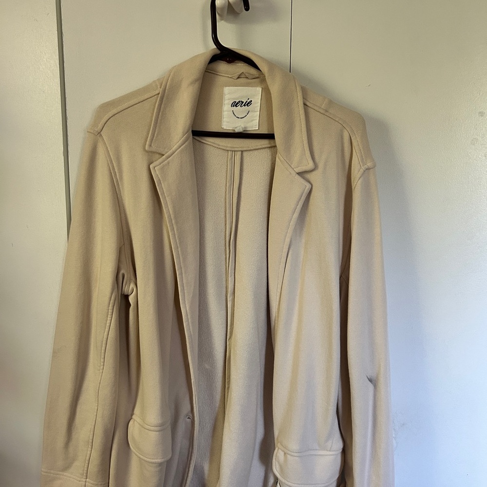 Aerie Cream Women's Blazer